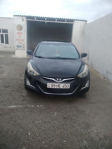 Hyundai: Hyundai Elantra sedan - Kuzov: sedan, qara rəng - Mühərrik: benzin - — 1