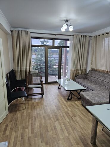 2 комнатный квартира: Квартира, ЦО Кыргызское взморье, Бостери, Охраняемая территория, Барбекю