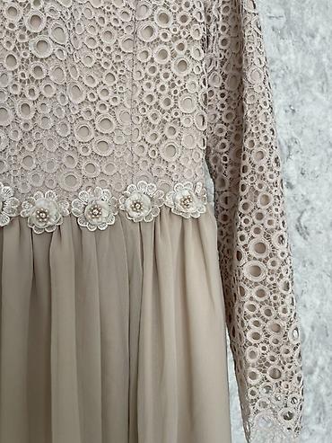 Вечерние платья: Вечернее платье, Длинная модель, Шифон, С рукавами, S, M — 9