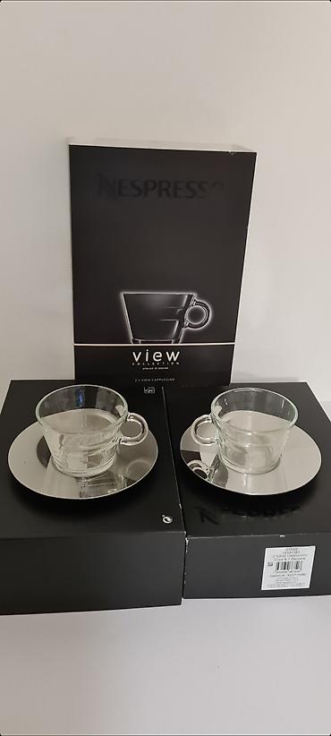 Kuhinjski setovi: ★ Prodajem originalne prelepe Nespresso šoljice (oko 180ml). Pogodne — 3