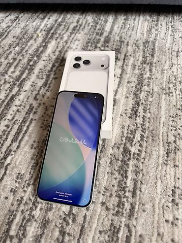 аристон бу бишкек: IPhone 17 Pro Max, Колдонулган, 256 ГБ, Ак, Куту — 2