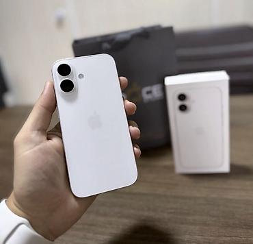Mobil telefon və aksesuarlar: IPhone 16, 128 GB, Ağ, Zəmanət, Simsiz şarj, Face ID — 3