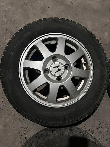 Шины и диски: Комплект зимних колес на дисках Honda. - Шины: Dunlop Winter — 5