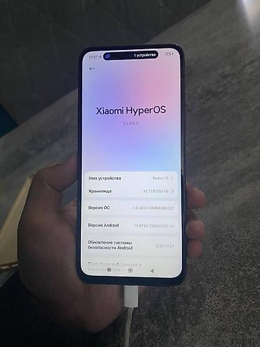 чехол редми нот 14: Redmi, Redmi 13, Б/у, 256 ГБ, цвет - Черный, 2 SIM — 1