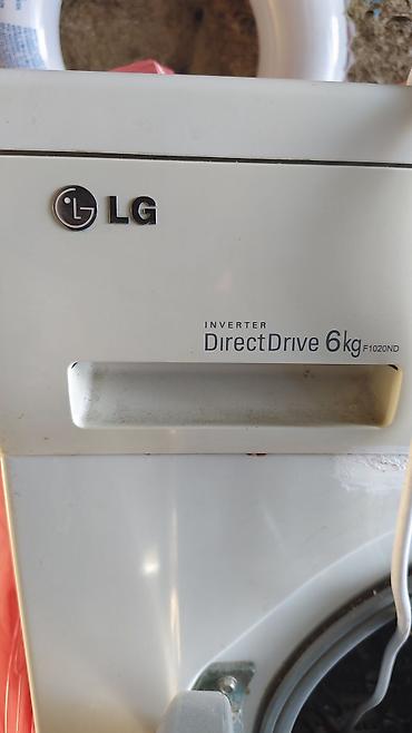 mator elektrik: LG paltaryuyan maşın – Inverter Direct Drive 6 kq Xüsusiyyətlər: - Ön — 5