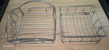 бутыль стеклянная 50 литров: Paslanmayan poladdan mətbəx aksesuarları – 2 ədəd set - Material