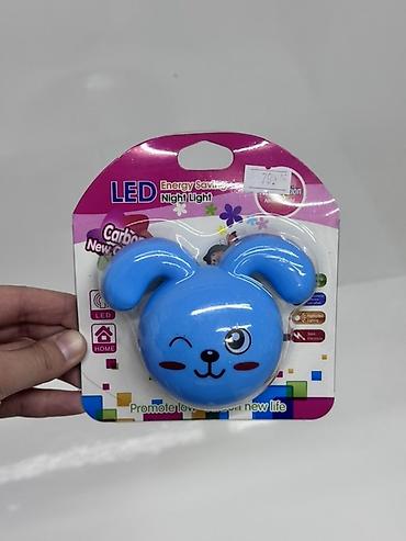 LED ночник в форме забавной мордочки зайчика (подмигивающий с ушками) at lalafo.kg LED ночник в форме забавной мордочки зайчика (подмигивающий с ушками)