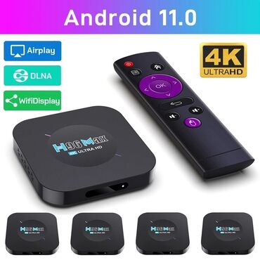 aksessuary dlja televizora samsung smart tv: Приставка TV BOX H96MAX Android 11.0 | Гарантия + Доставка • На OS