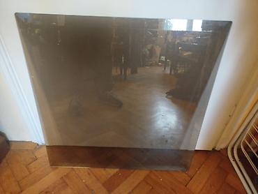 Postolja za stolove: Ogledalo braon staklo sa efektom ogledala. Dimenzije oko 64,4 cm x 64 — 8