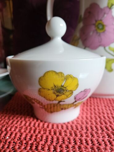 Stare vaze i dekor: Servis nov za kafu,caj iz 1951 do 1972godine. Nemacka. Rheinpfalz — 11