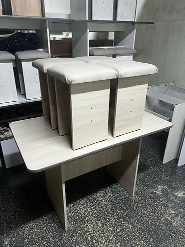 Кухонные столы: Новый кухонный стол с 4 табуретками — 8