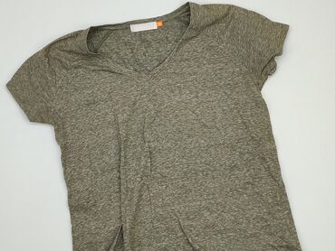 spódnice khaki długie: T-shirt, M, stan - Dobry