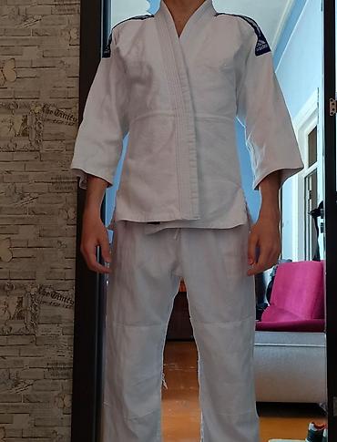 ag kurtka: İdman dəsti, Adidas, rəng - Ağ — 2
