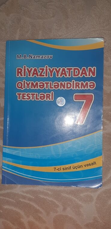 riyaziyyat sinaq testleri pdf: ____7ci sinif Namazov. Riyaziyyatdan Qiymətləndirmə testləri. _____