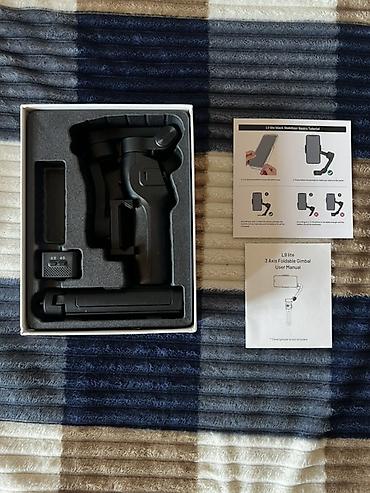 telefon ucun tripod: L9 Lite 3-Oxlu Qatlana bilən Gimbal Stabilizator - Smartfonlar üçün 3 — 1