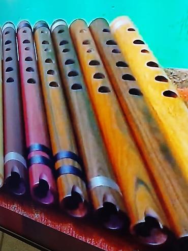 Духовые инструменты: Qaçış, Bambuk, Plastik ney/kaval tipli fleyta, Kena, Bansuri(Yan Ney) — 3