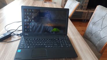 notebook fiyatları: Toshiba noutbuk - Ekran: təxminən 15.6" mat ekran - Prosessor: Intel