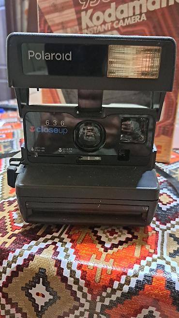 pişik şəkilləri çəkmək: Kodak Kodamatic 950 və Polaroid 636 Closeup ani fotoaparatlar - Kodak — 3