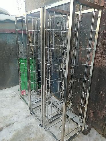 Стеллажи: Стеллажи из нержавейки Стеллажи для столовой на заказ изготовим любые — 15