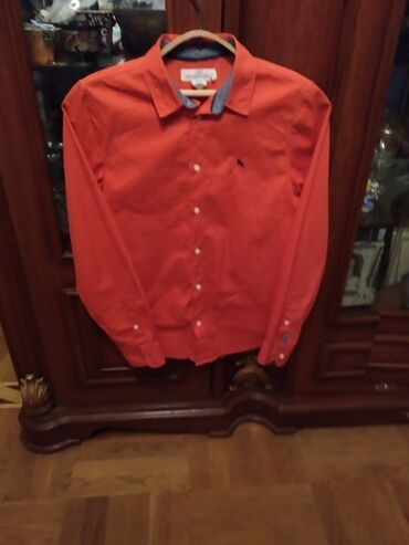 детская рубашка под запонки: Рубашка на 14лет,в идеальном состоянии