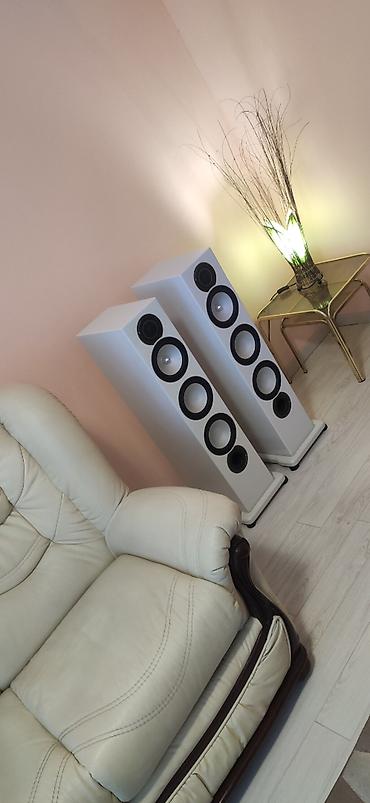 Zvučnici i stereo sistemi: Monitor Audio Silver RX8, elegantna bela klavir lak boja (za koju se — 1