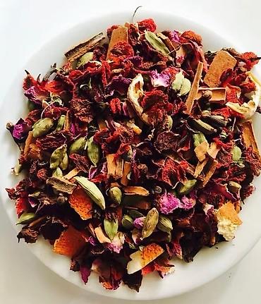 Çay: Güllü ədviyyatlı çay qarışığı - Tərkib: yaşıl/qara çay yarpaqları — 13