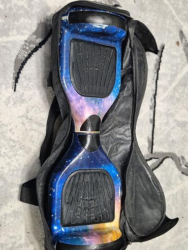 daşıma cantası: Özünətarazlı elektrikli skuter (hoverboard) – kosmos temalı göy — 1