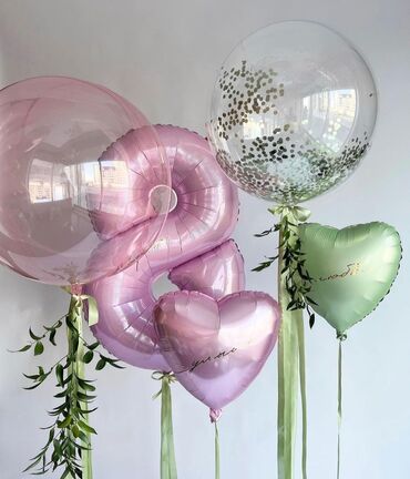 цветы и фигуры из шаров: Организация мероприятий | Гелевые шары, Оформление мероприятий