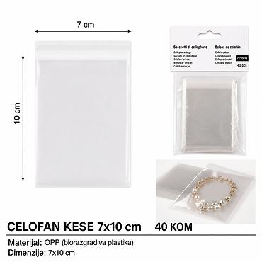 KMT plastična kesa 7×10 cm – set 40 kom Praktične mini kese za