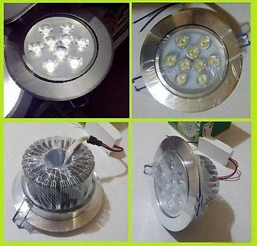 pepco svece: Alu LED Rozetna 9x1W 6000k. LED Rozetna 9x1WSnaga:9W (9x1W)Ulazni — 5