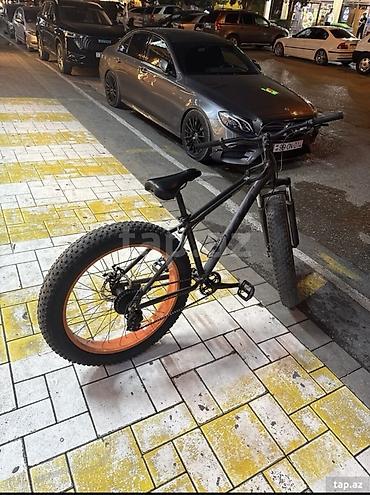 velosiped enduro: Fatbike velosiped - Çərçivə: möhkəm polad/alüminium tipli hardtail - — 2
