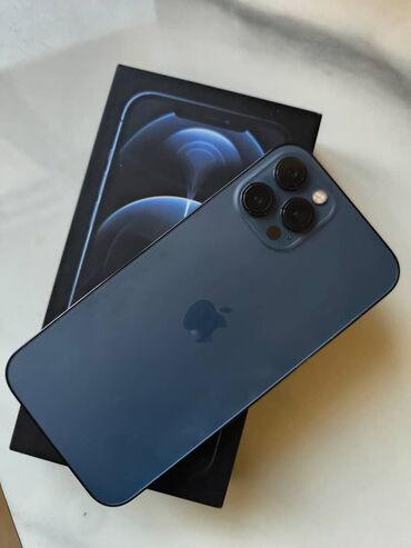 iphone 12 pro max 128gb: IPhone 12 Pro Max, Б/у, 128 ГБ, Blue Titanium, Чехол, Коробка, 85 %