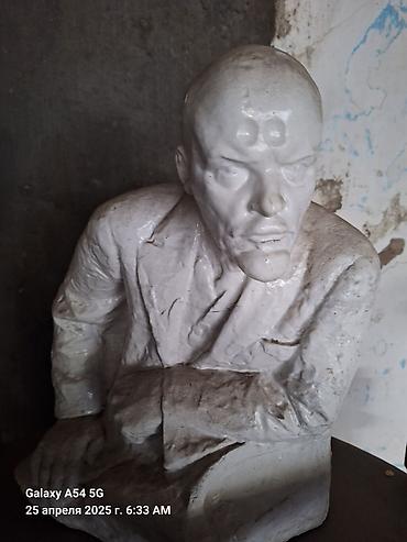 Другие товары для дома: Статуя тоголок молдо 2500с. и гипсовый бюст лёни 40 см в высоту — 1