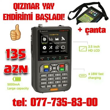 foto çanta: Super qiymət!!! Yeni model Gtmedia v8 2 (7,4 v / 4000 mah) (İşlənmiş