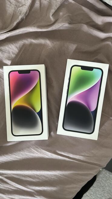 аифон 14: IPhone 14, Новый, 128 ГБ, Наушники, Зарядное устройство, Коробка, 100 %