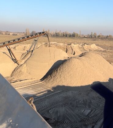 затирочная машина: Песок, Насыпью