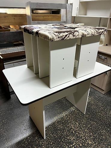 Кухонные столы и стулья: Кухонный стол и стул, Новый, Самовывоз, Бесплатная доставка, Платная доставка — 8