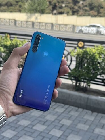 redmi airdots 2 характеристики: Redmi Note 8, 64 GB, rəng - Bənövşəyi, Düyməli, Barmaq izi, Face ID