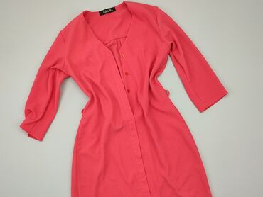 sukienki różowa długa: Sukienka, S, stan - Bardzo dobry