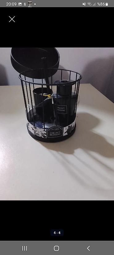 smok novo eco: “Collect Blessing” aromaterapi dəsti - Qara metal qəfəs formalı — 3