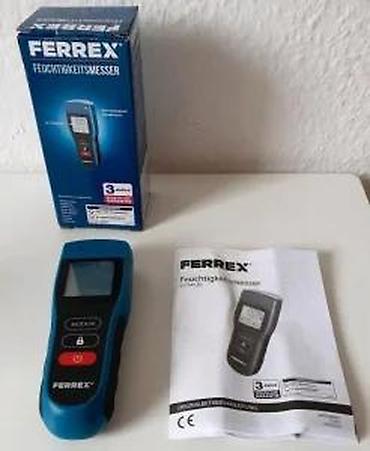 Merači vlage: Ferrex mjerač vlage (Feuchtigkeitsmesser) – model GT-FM-05 - Namena — 12
