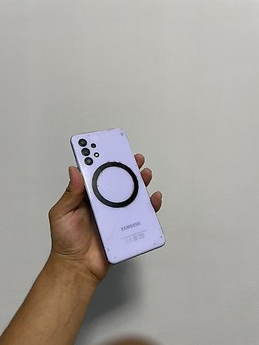 note 2: Samsung Galaxy A32, Б/у, 128 ГБ, цвет - Фиолетовый, 2 SIM — 3