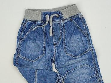 bluzka nirvana: Spodnie jeansowe, H&M, 12-18 miesięcy, stan - Bardzo dobry — 1