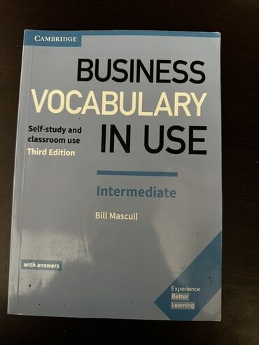 informatika 2 ci sinif derslik: Cambridge nəşriyyatının "Business Vocabulary in Use Intermediate"