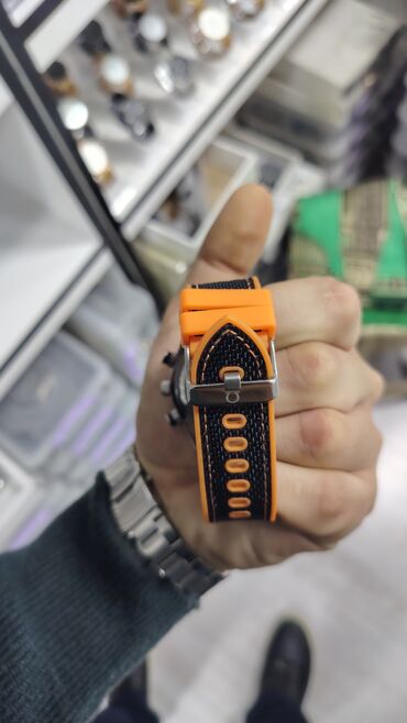 Qol saatları: Yeni, Qol saatı, Omega, rəng - Qara — 5