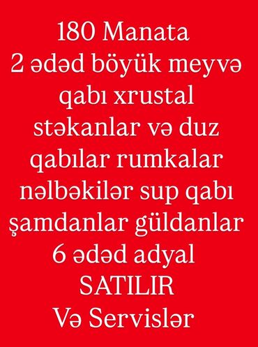 Süfrə qab-qacaqı: Real alıcıya 10 manat endirim yazdıqlarımın hamısı satılır sovetin