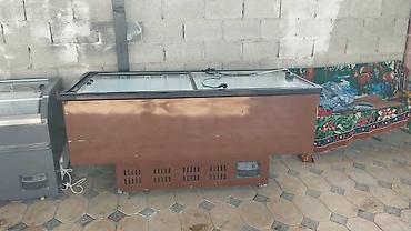 Морозильные шкафы, лари: Морозильный бонет/ларь VASIN с раздвижными стеклянными крышками. - — 2