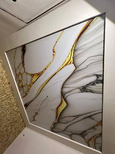 Натяжной потолок: Натяжные потолок под заказ любою фигура монтаж демонтаж замер — 11