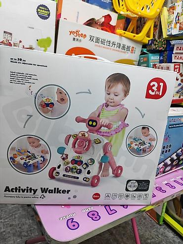ходуноу: Развивающий ходунок 3-в-1 Activity Walker - Функции 3-в-1: ходунок — 1