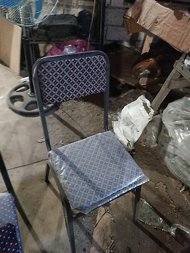metbex stolu: Mətbəx üçün, Yeni, Qatlanmayan, rəng - Qara Stul — 2
